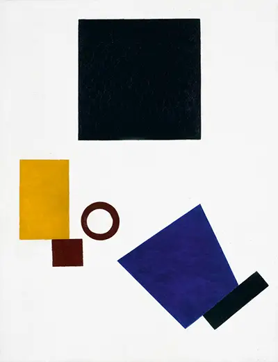 Suprematism Self Portrait in Two Dimensions Kazimir Malevich